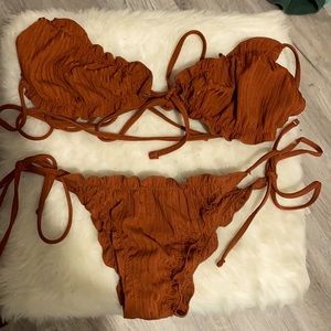 Never used. I tried it on and it justttt didn’t fit, not flat chest friendly lol